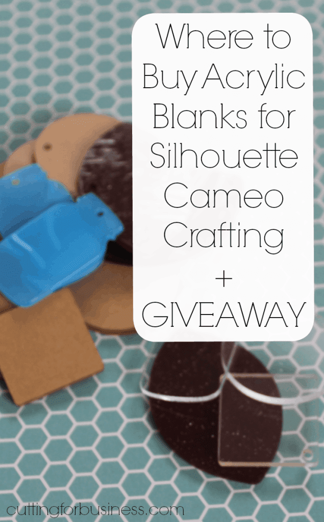 Where to Buy Acrylic Blanks for Your Silhouette Business Cutting for