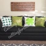 St. Paddy's Pillows by cuttingforbusiness.com