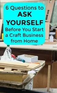 6 Questions to Ask Yourself Before You Start a Craft Business with Your Silhouette Portrait or Cameo and Cricut Explore or Maker - by cuttingforbusiness.com