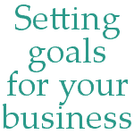 Setting Goals for Your Cutting Business (with a free printable goal worksheet) by cuttingforbusiness.com.