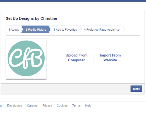 How to create a Facebook page for your Silhouette Cameo or Cricut Explore Business - by cuttingforbusiness.com
