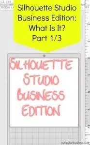 Silhouette Studio Business Edition - What is it? (Silhouette Cameo and Cricut Crafters) - by cuttingforbusiness.com