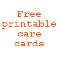 Free, printable care cards (not food safe, HTV washing instructions, and not dishwasher safe) for your Silhouette Cameo business - by cuttingforbusiness.com