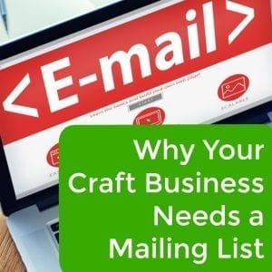 Why You Need an Email List for Your Silhouette Cameo or Cricut Craft Business - by cuttingforbusiness.com
