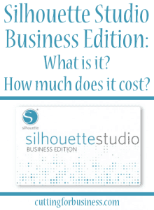 Silhouette Studio Business Edition - What is it? How much does it cost?