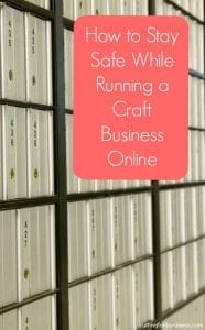 How to Stay Safe While Running a Silhouette Cameo or Cricut Craft Business from Home - by cuttingforbusiness.com