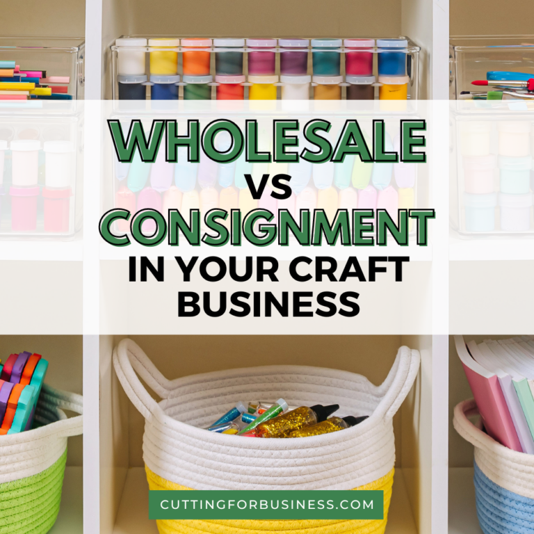 Wholesale vs Consignment in Your Craft Business