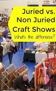 Juried vs Non-Juried Craft Shows - What's the Difference? By cuttingforbusiness.com