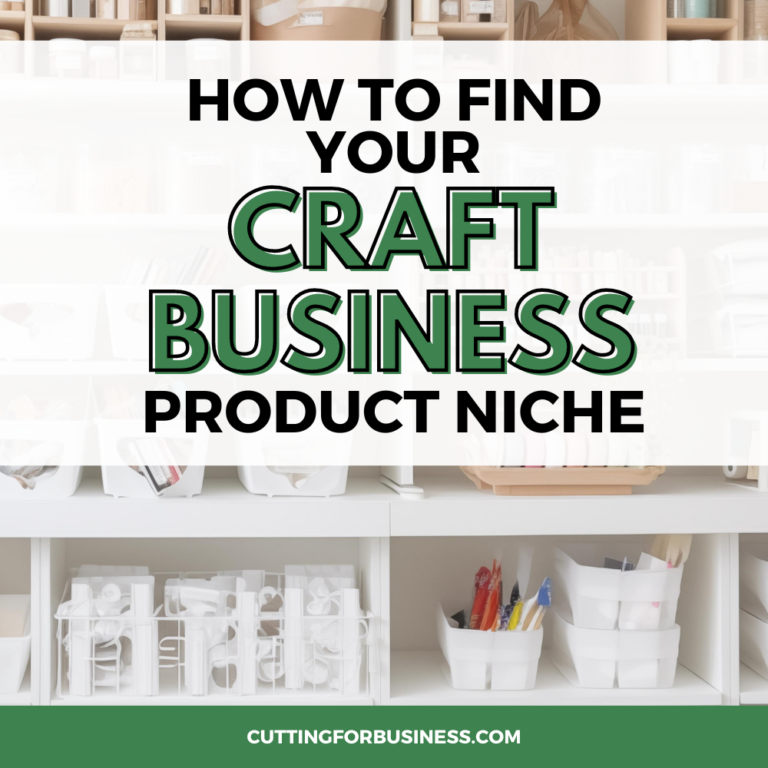 How to Find Your Craft Business Product Niche