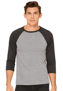 Where to buy Wholesale Raglan Shirts (Baseball Shirts) for your Silhouette or Cricut business by cuttingforbusiness.com
