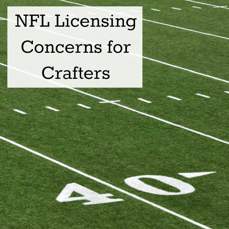 Trademarks: Can You Sell NFL Items Made with Your Silhouette Cameo or Cricut? - by cuttingforbusiness.com