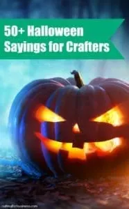 Must pin for Halloween! 50+ Sayings for Crafters & DIY Projects - Great for Silhouette Cameo or Cricut crafts - by cuttingforbusiness.com