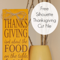 Free Silhouette Cameo Thanksgiving Wooden Sign Cut File - cuttingforbusiness.com