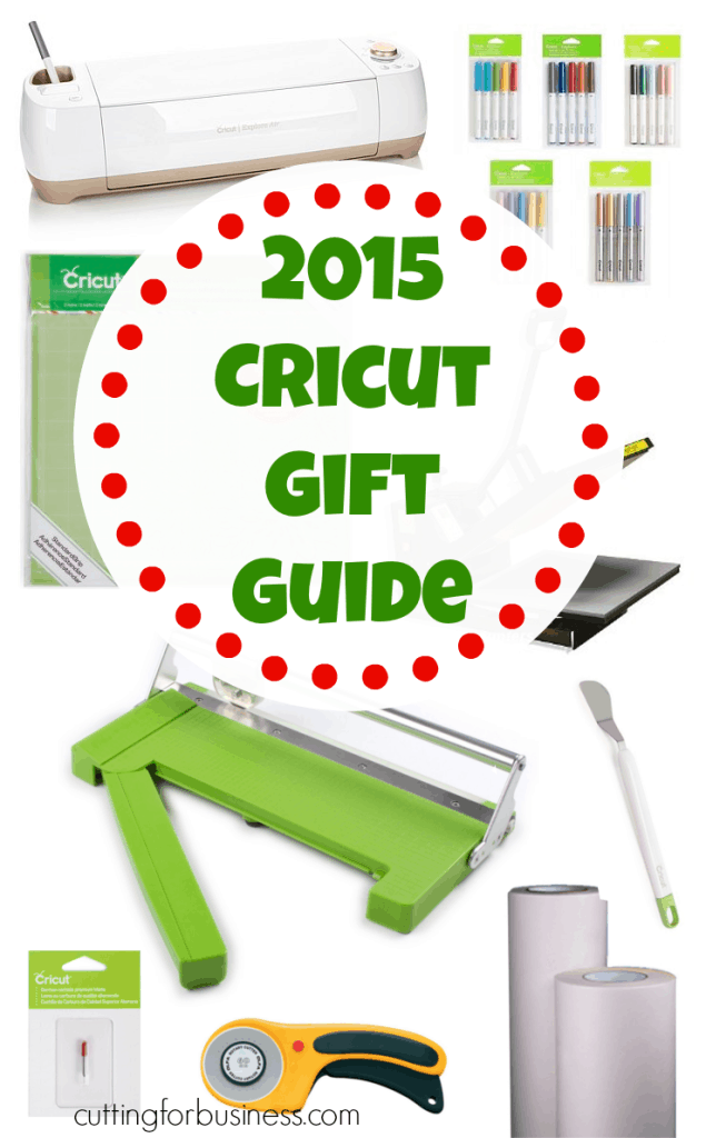 Must see pin: 2015 Cricut Explore, Explore Air Christmas Gift Guide 2015 by cuttingforbusiness.com