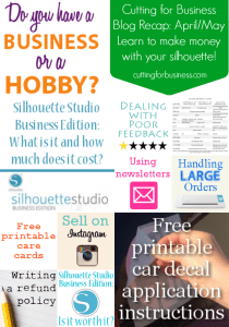 If you want to make money with your Silhouette Cameo or Cricut, head to cuttingforbusiness.com - the only blog that talks Silhouette and business, everyday!