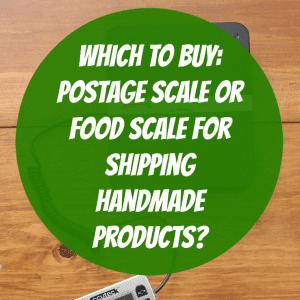 Which One to Buy: Food Scale or Postage Scale for Shipping in Your Silhouette Cameo or Cricut Business? by cuttingforbusiness.com