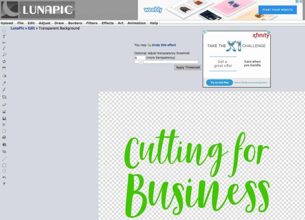 How to save as .png, .jpg, or .pdf in Silhouette Studio (Mac Version) - by cuttingforbusiness.com