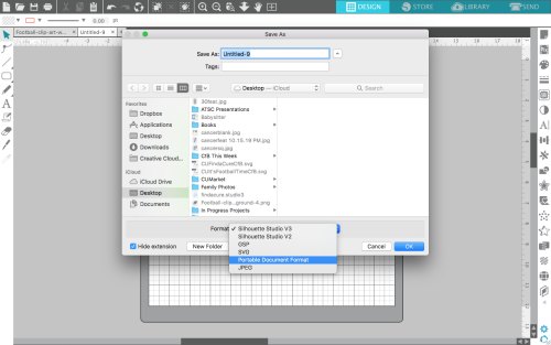 Download How To Save As Png Jpg Or Pdf In Silhouette Studio Mac Version Cutting For Business