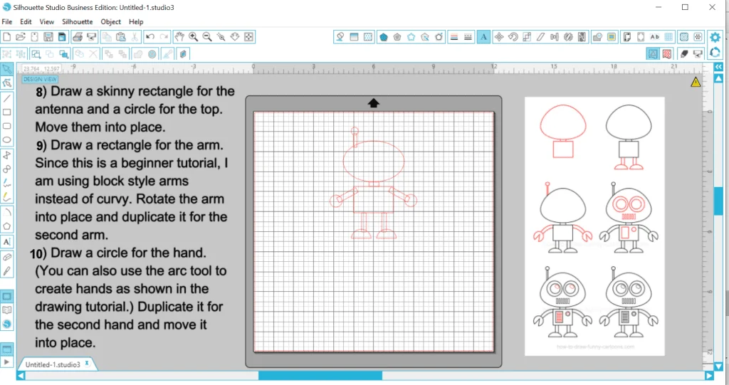 How to Create Your Own Designs in Silhouette Studio - Silhouette Cameo Curio - by cuttingforbusiness.com