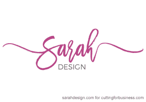 Tips for Designing a Small Business Logo - sarahdesign.com for cuttingforbusiness.com. Great for Silhouette Cameo or Cricut owners!