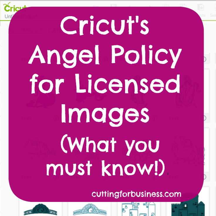 Download Cricut S Angel Policy For Licensed Images In Design Space Cutting For Business