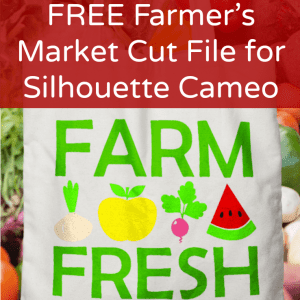 Free Commercial Use Farmer's Market Cut File for Silhouette Cameo - by cuttingforbusiness.com - Start a business with your Silhouette.