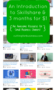 Review: Skillshare Online Classes - Great for Silhouette Cameo and Cricut small business owners - by cuttingforbusiness.com