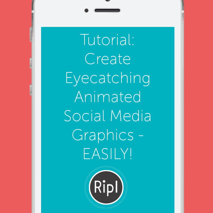 Tutorial: How to Create Animated Social Media Graphics - Great for Silhouette Cameo and Cricut Business Owners - by cuttingforbusiness.com