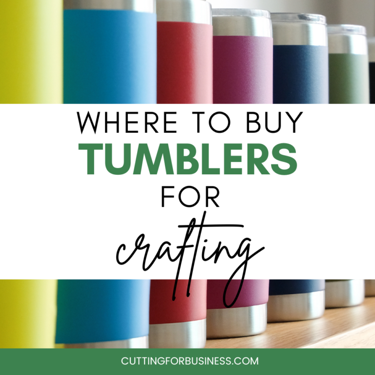 8 Places to Buy Tumblers for Crafting