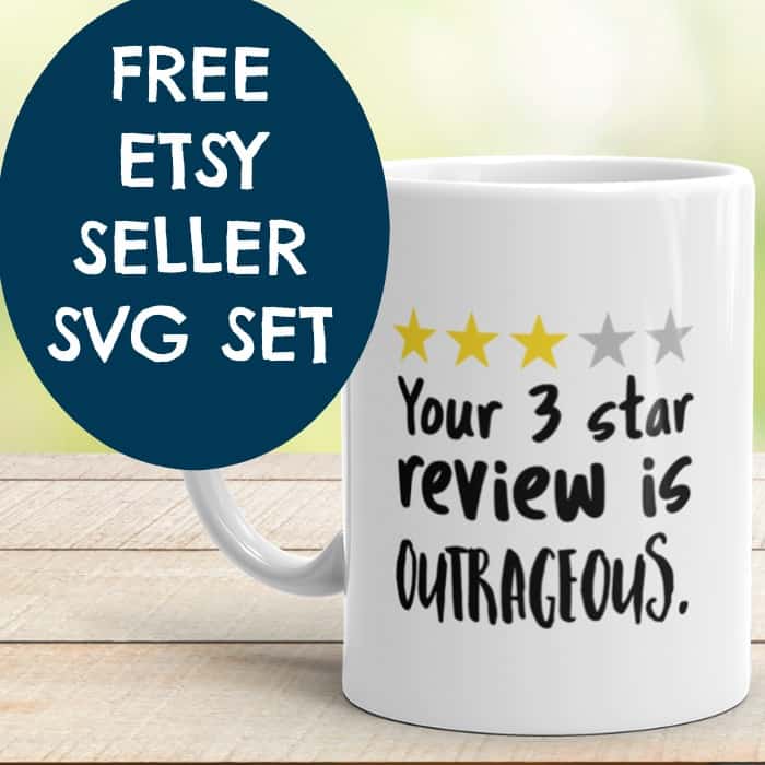 Free Etsy Seller SVG Set for Silhouette Cameo or Cricut - by cuttingforbusiness.com