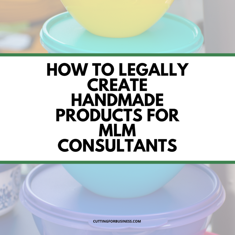 Can You Legally Create Handmade Products for MLM Consultants?