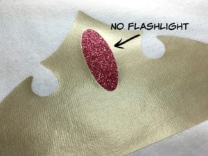 The Secret to Photographing Glitter and Holographic Material for Silhouette Cameo and Cricut crafters - by cuttingforbusiness.com