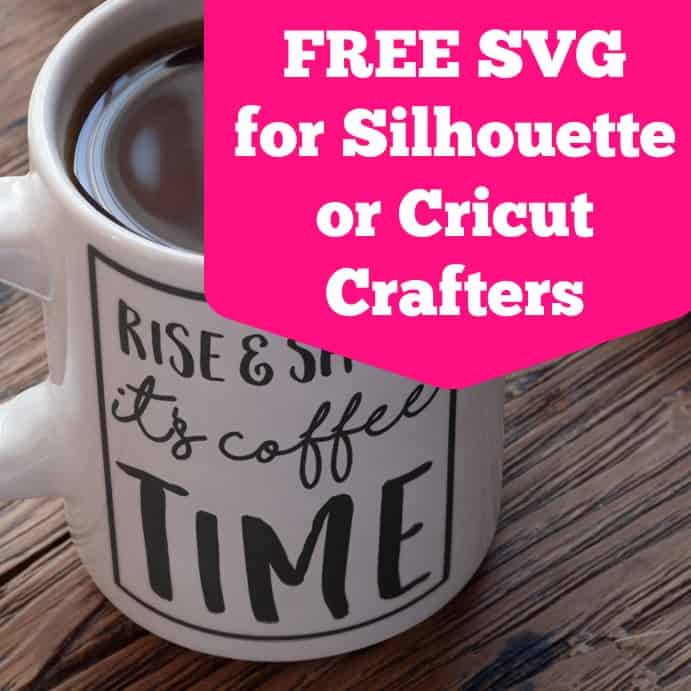 Download Free Coffee Time Svg For Silhouette Or Cricut Cutting For Business Yellowimages Mockups