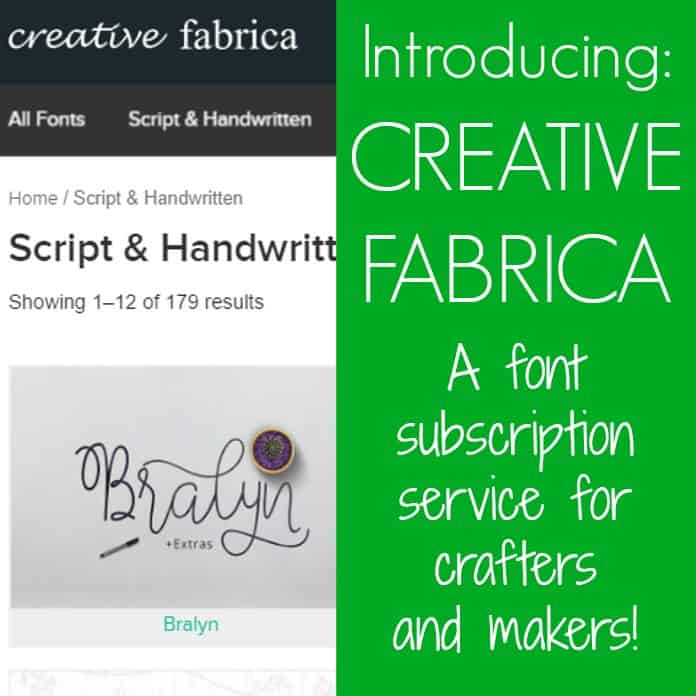 Download Introducing Creative Fabrica For Fonts A Font Subscription Service For Etsy Shop Owners Silhouette Cameo Curio Mint And Cricut Users By Cuttingforbusiness Com Cutting For Business PSD Mockup Templates