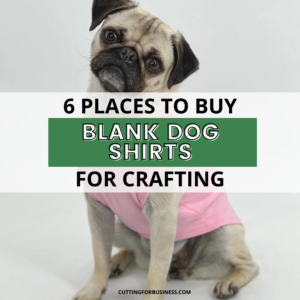 6 Places to Buy Blank Dog Shirts for Crafting