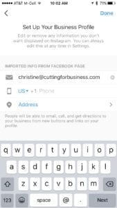 Instagram Business Accounts now available for Silhouette Cameo or Cricut Explore Small Business Owners - by cuttingforbusiness.com
