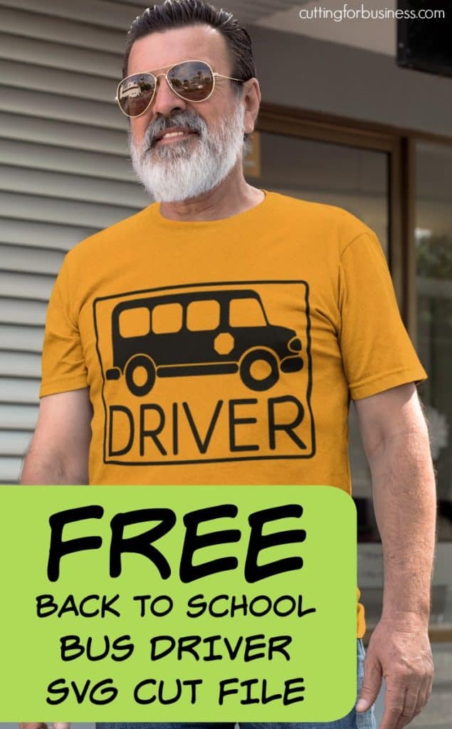 Free Back To School Bus Driver Svg Cutting For Business