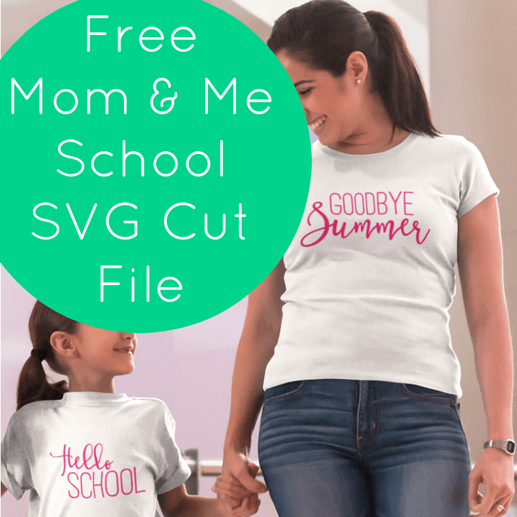 Download Free Mom And Me Back To School Cut File Cutting For Business