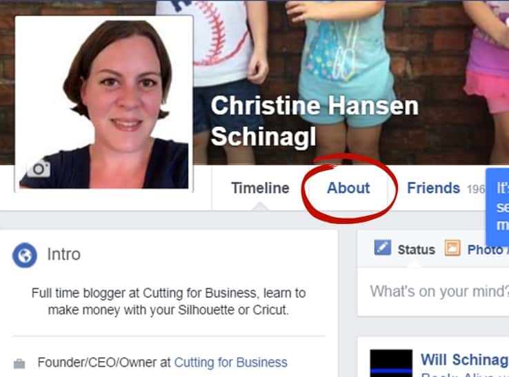 How to Link Your Business and Personal Facebook Accounts - Great for Silhouette Cameo or Cricut small business owners - by cuttingforbusiness.com