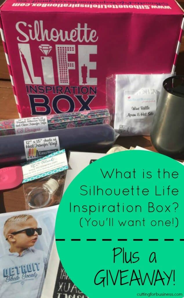 Introducing the Silhouette Life Inspiration Box - And Why You'll Want One - by cuttingforbusiness.com