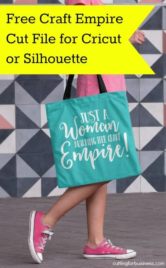 Free Craft Empire SVG Cut File for Silhouette Cameo or Cricut Explore - by cuttingforbusiness.com