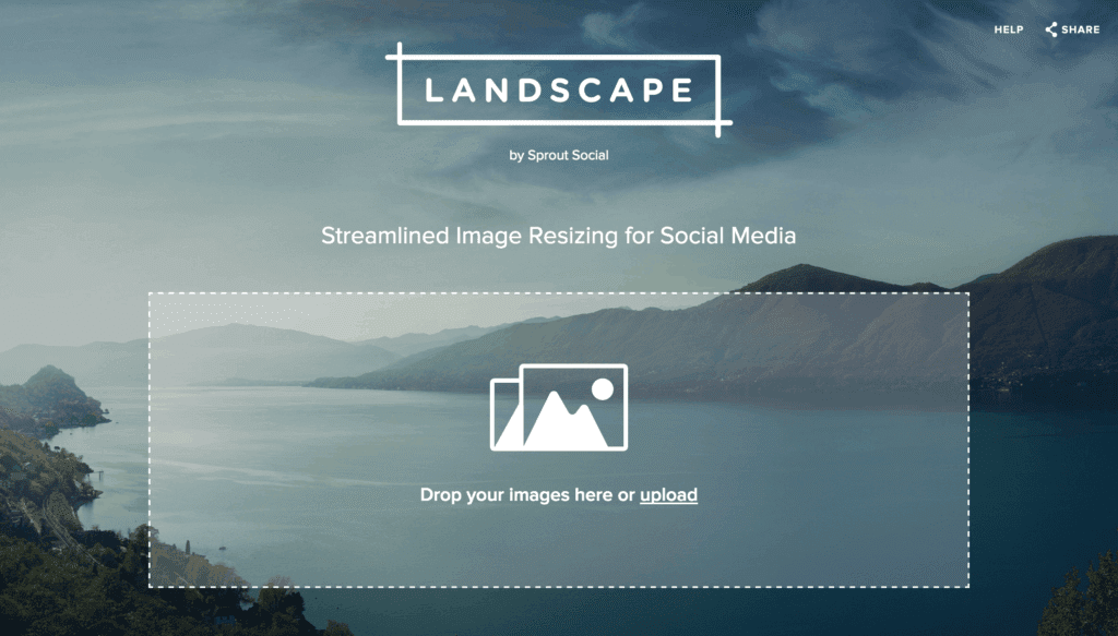 Cool tool: Landscape by Sprout Social - A Free, Automatic image resizing tool for Silhouette Cameo and Cricut Small Business Owners - by cuttingforbusiness.com