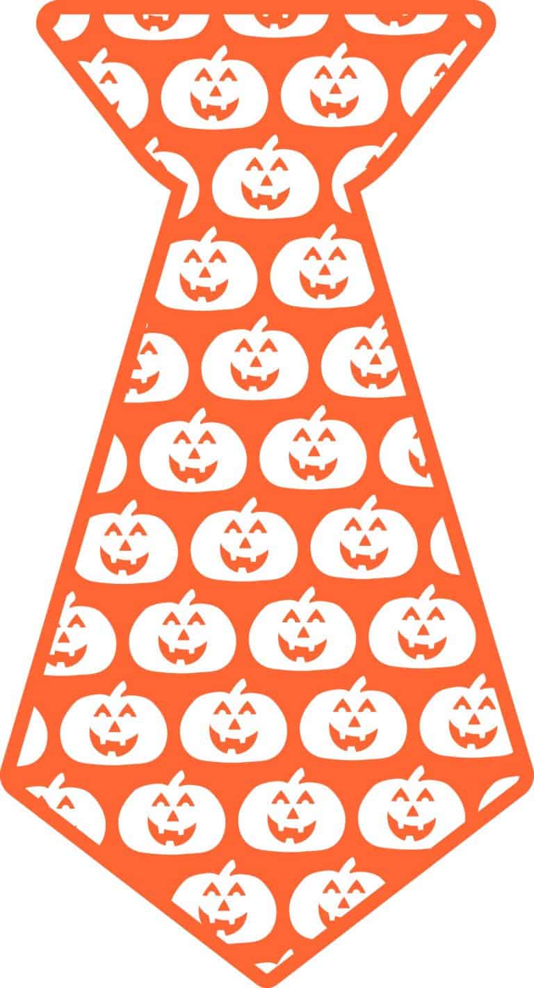 5 Free Halloween Tie SVG Cut Files - Cutting for Business