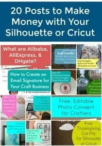 Must read blog: Cutting for Business! Learn to make money with your Silhouette Cameo, Curio, Mint, Cricut Explore Air - and more! cuttingforbusiness.com