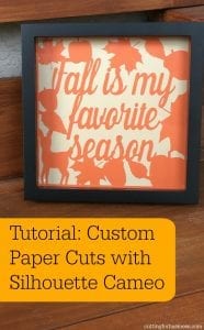 Project Idea & Tutorial: Custom Paper Cuts for Silhouette Cameo - by cuttingforbusiness.com