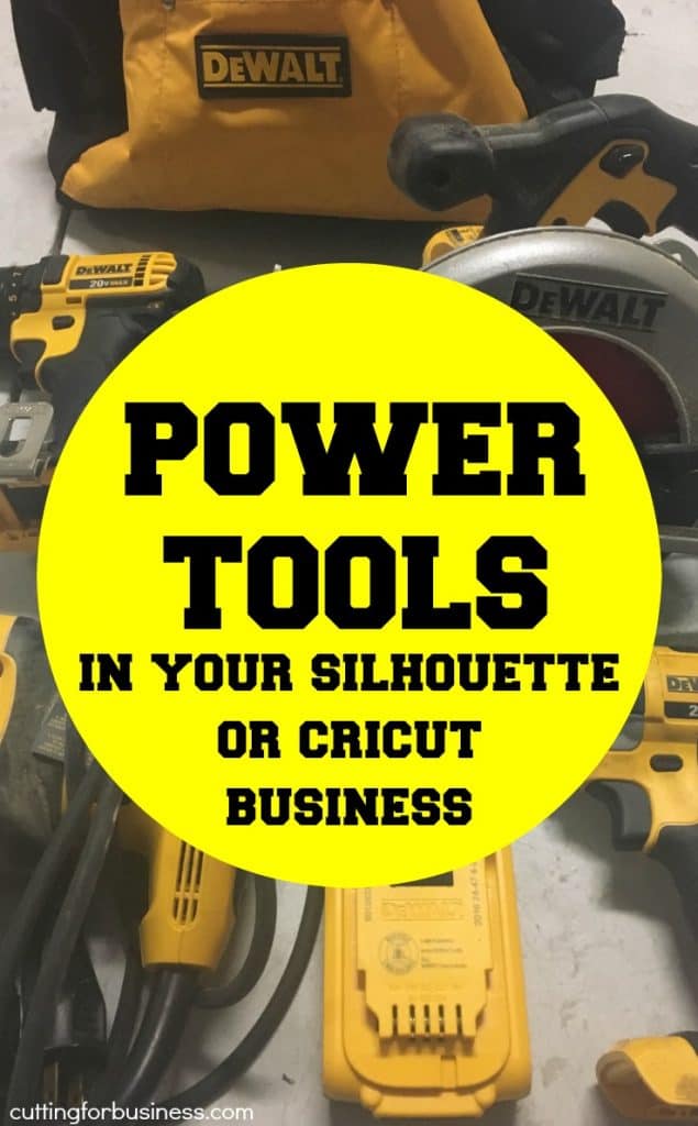 FAQ: Power Tools in Your Silhouette or Cricut Business - by cuttingforbusiness.com