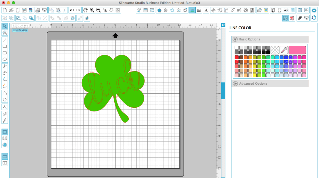St. Patrick's Day Silhouette Studio Design Tutorial + Free Cut File - by cuttingforbusiness.com