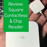 Review: Square Contactless and Chip Reader - Perfect for your Silhouette Cameo or Cricut Small Business - by cuttingforbusiness.com
