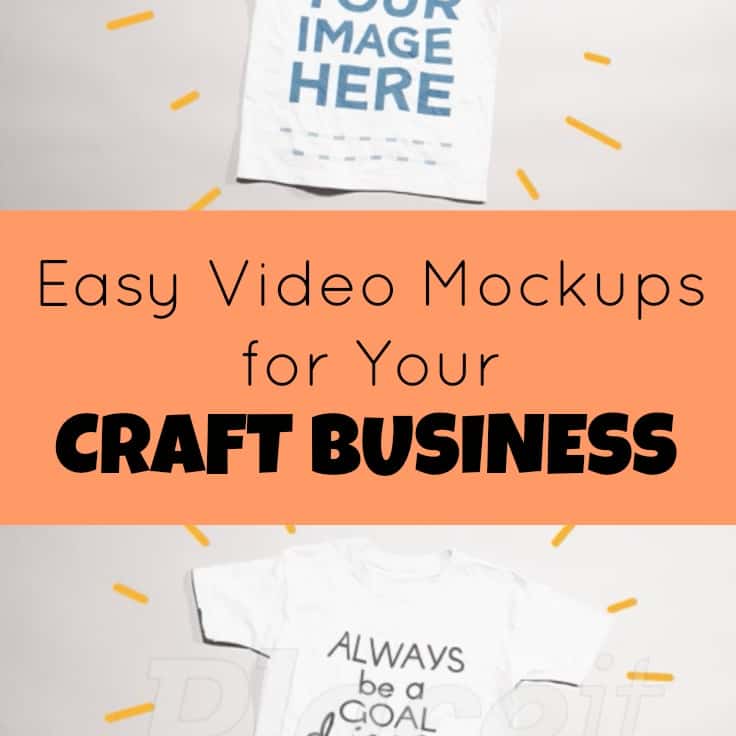 Easy Video Mockups in Your Craft Business - by cuttingforbusiness.com