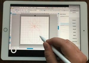 Tutorial: How to Use iPad Pro as a Drawing Tablet in Silhouette Studio - Great for Silhouette Cameo, Curio, Mint Owners who like to draw! By cuttingforbusiness.com.